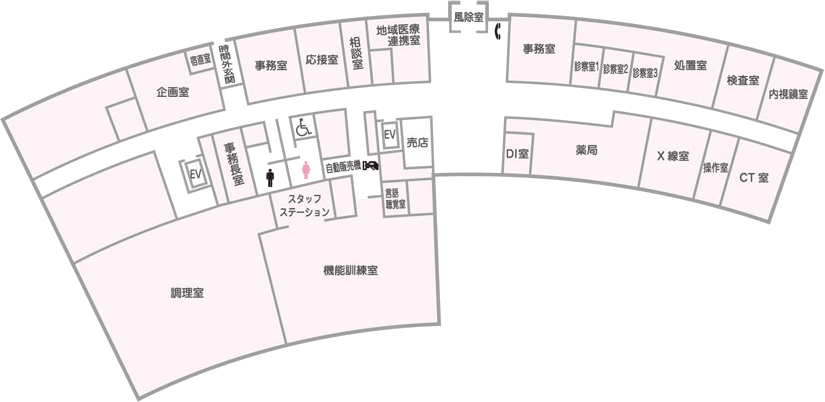 1階フロアマップ