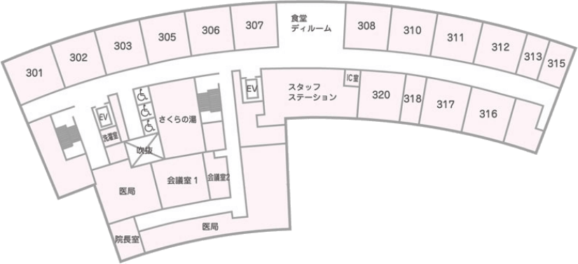 3階フロアマップ