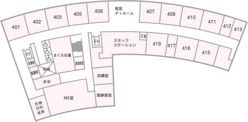 4階フロアマップ