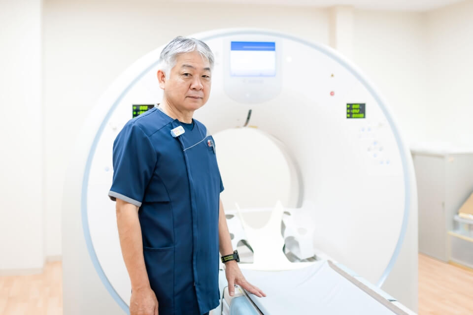 働く様子の写真